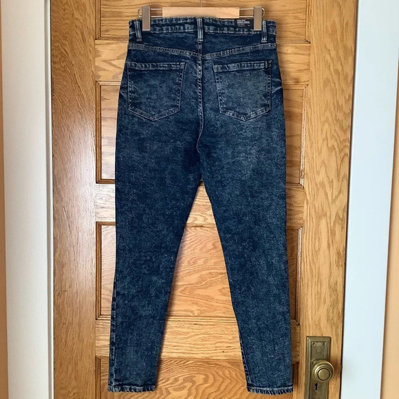 BUFFALO DAVID BITTON Ivy Acid Wash High Rise Skinny Ankle Size 30 - Picture 3 of 16